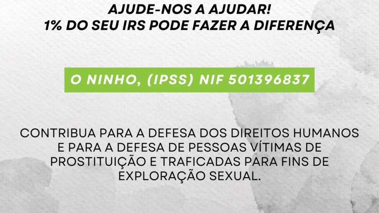 Consigne 1% do IRS 2025 a O Ninho